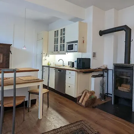 Apartament Terrassenwohnung In Historischem Brauereigebaeude Mit Blick Ins Gruene *